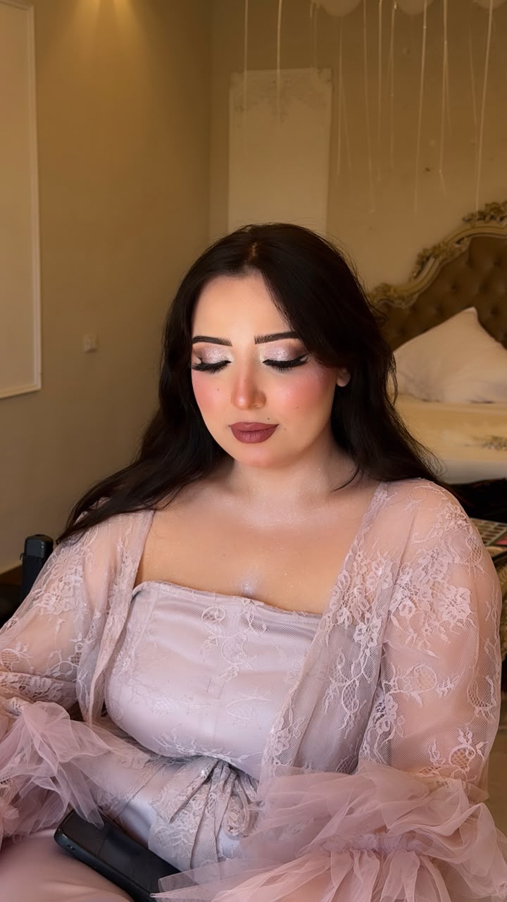 Bridal makeup look